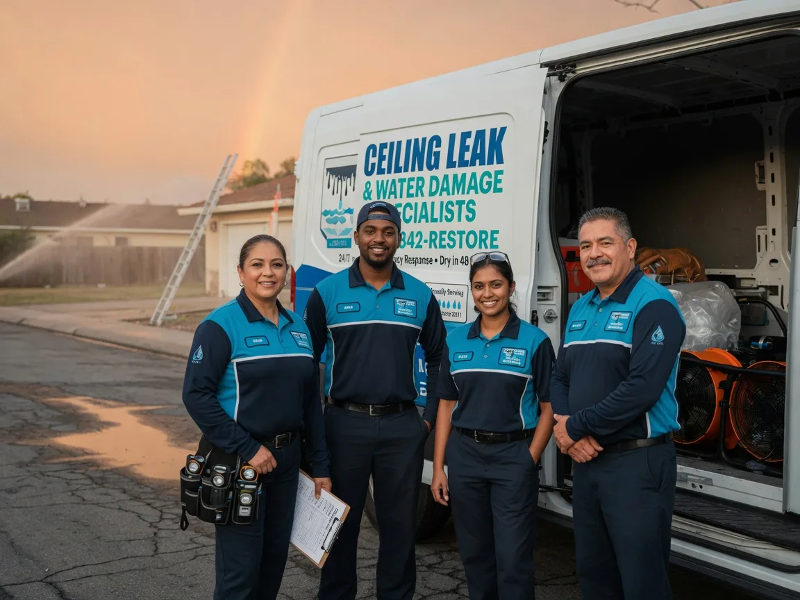 Ceiling Leak Cleanup company in Orrum, NC