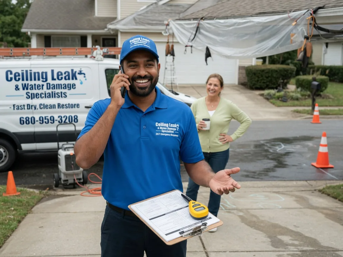 Ceiling Leak Cleanup Orrum, NC FAQs
